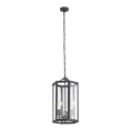 Argon 1253 - Kattokruunu ketjussa BODRUM 3xE27/15W/230V musta