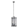 Argon 1253 - Kattokruunu ketjussa BODRUM 3xE27/15W/230V musta