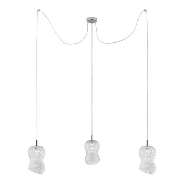 Argon 1357 - LED-kattokruunu narussa GARDA 3xLED/5W/230V