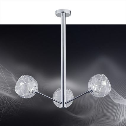 Argon 1358 - LED-riipuskattokruunu BELLUNO 3xLED/5W/230V