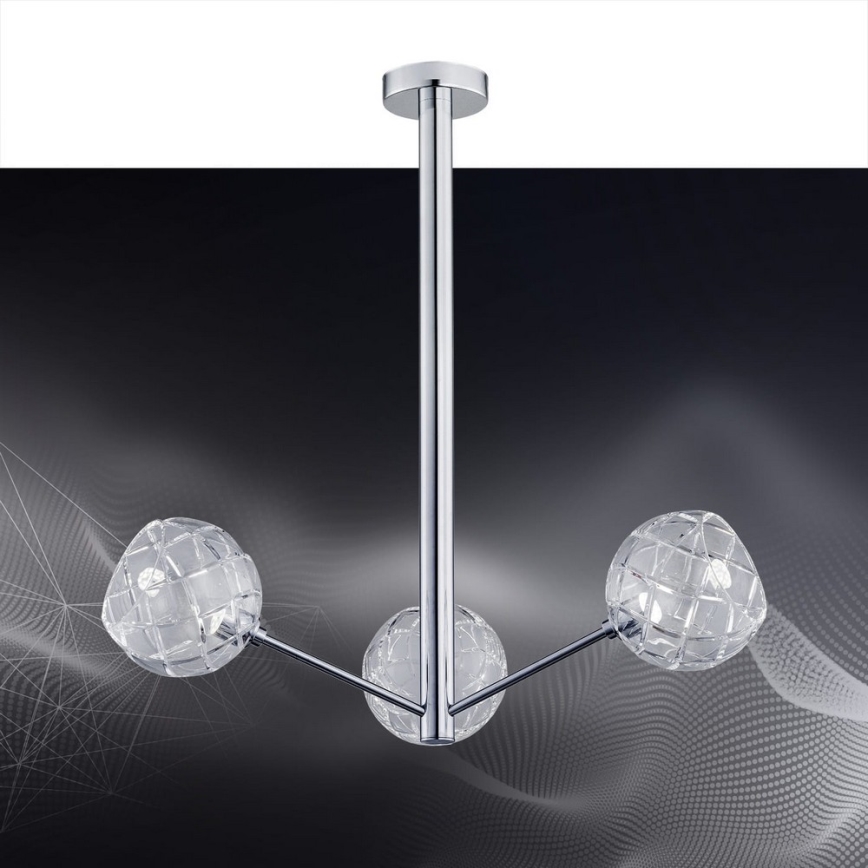 Argon 1358 - LED-riipuskattokruunu BELLUNO 3xLED/5W/230V