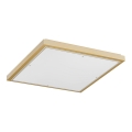 Argon 1816 - Kattovalo CARLSON 4xE27/15W/230V 60x60 cm kulta