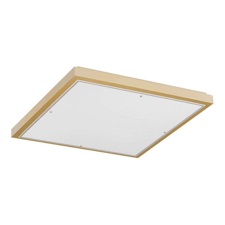 Argon 1816 - Kattovalo CARLSON 4xE27/15W/230V 60x60 cm kulta