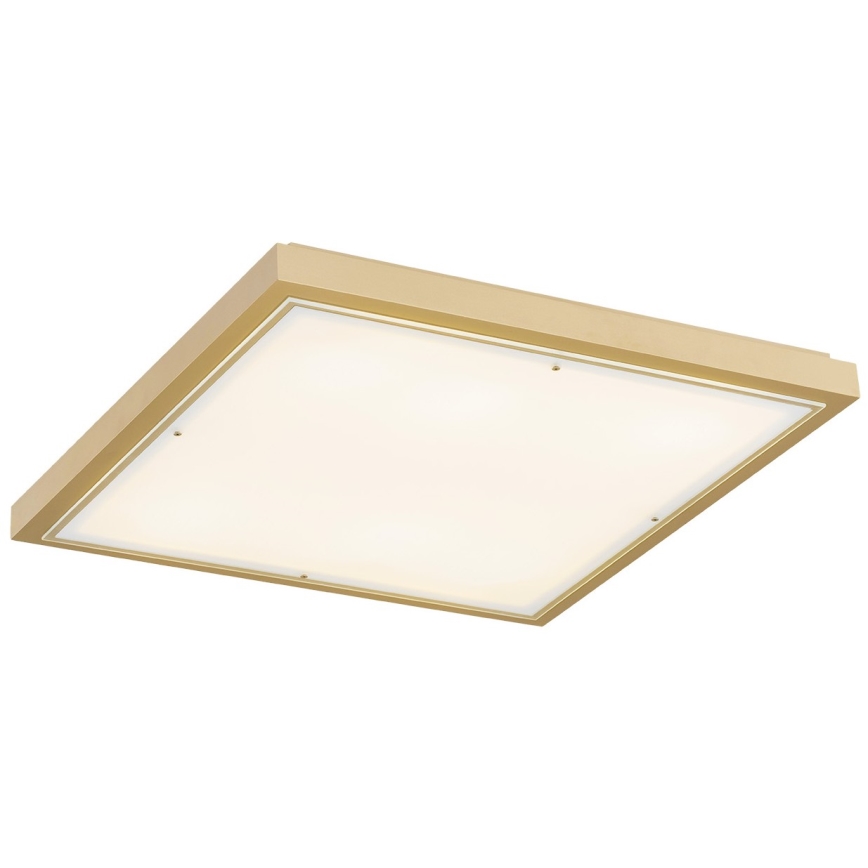 Argon 1816 - Kattovalo CARLSON 4xE27/15W/230V 60x60 cm kulta