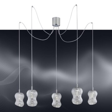 Argon 2073 - LED-kattokruunu narussa GARDA 5xLED/5W/230V