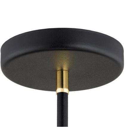 Argon 2552 - Kattovalaisin AVALONE 6xE27/15W/230V musta/kulta