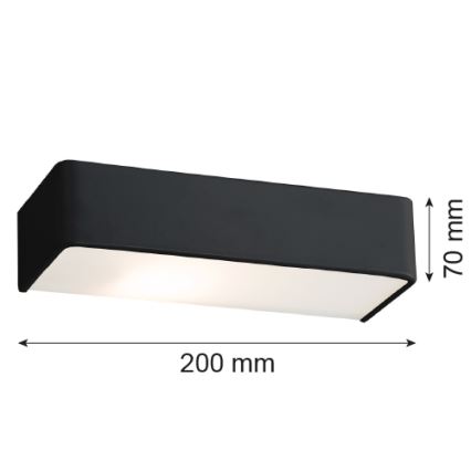 Argon 3079 - Seinävalaisin RODAN 1xE27/15W/230V