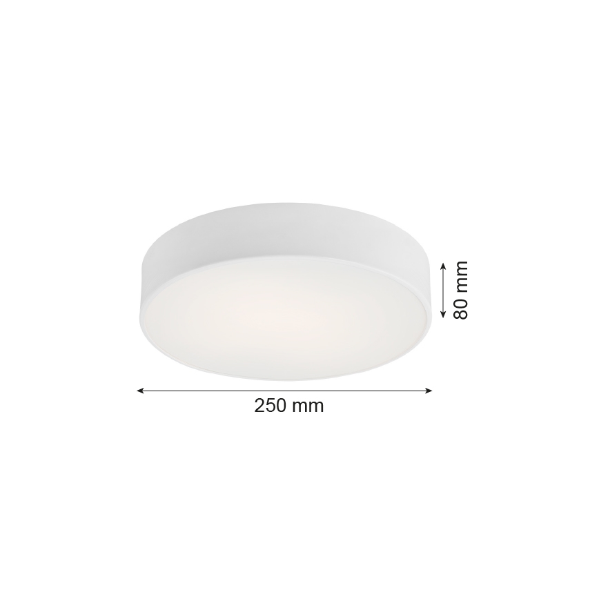Argon 3082 - Kattovalo DARLING 2xE27/15W/230V d. 25 cm valkoinen