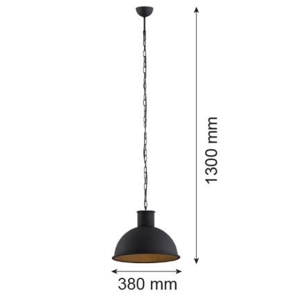 Argon 3191 - Kattokruunu EUFRAT 1xE27/60W/230V