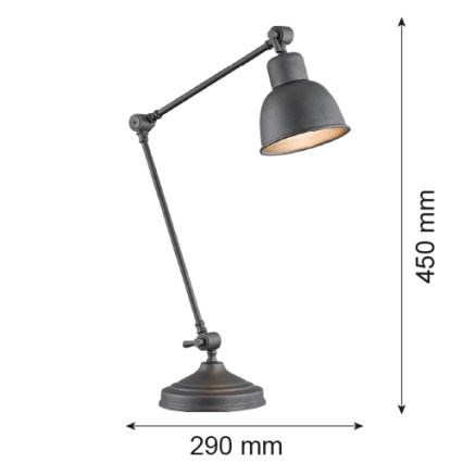 Argon 3195 - Pöytävalaisin EUFRAT 1xE27/15W/230V