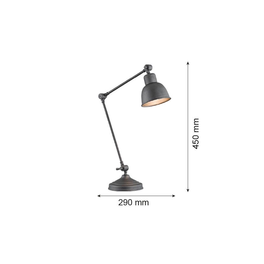 Argon 3195 - Pöytävalaisin EUFRAT 1xE27/15W/230V