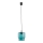 Argon 3271 - Kattokruunu johdossa NEWA 1xE27/15W/230V turkoosi