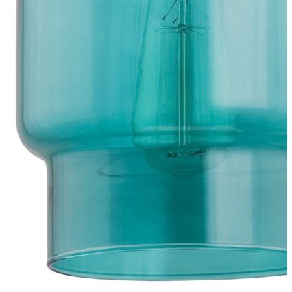 Argon 3271 - Kattokruunu johdossa NEWA 1xE27/15W/230V turkoosi