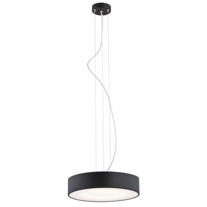 Argon 3350 - Kattokruunu DARLING 1xLED/30W/230V d. 40 cm musta