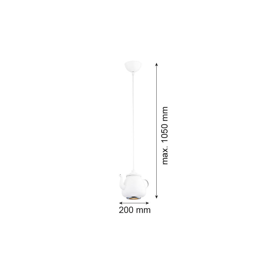 Argon 3650 - Riippuvalaisin JAMAJKA 1xGU10/50W/230V