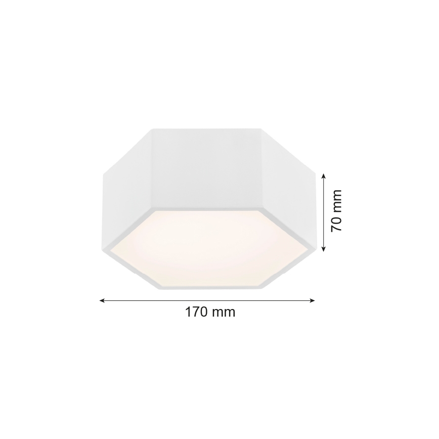 Argon 3828 - LED-kattovalaisin ARIZONA LED/9W/230V valkoinen