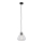 Argon 4047 - Kattokruunu johdossa DECORATO 1xE27/15W/230V musta