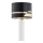 Argon 4232 - Pöytävalaisin ALMADA 1xE27/15W/230V musta/valkoinen/messinki