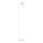 Argon 4258 - Lattialamppu DORIA 1xE27/15W/230V valkoinen/messinki
