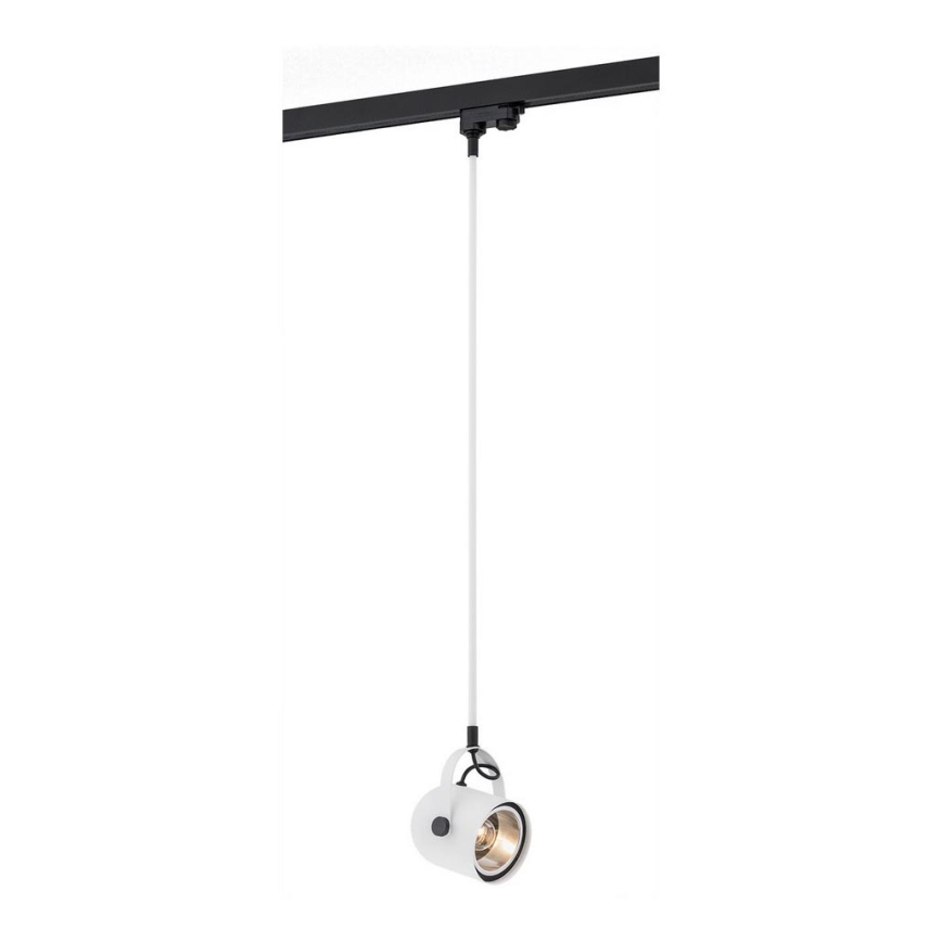 Argon 4312 - Kattokruunu kiskojärjestelmään NET 1xE27/15W/230V valkoinen