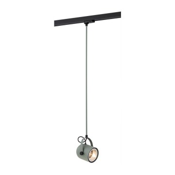 Argon 4313 - Kattokruunu kiskojärjestelmään NET 1xE27/15W/230V vihreä