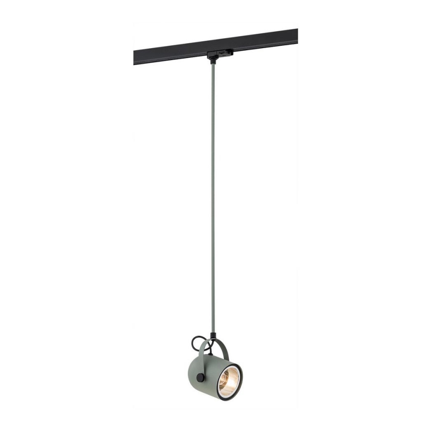 Argon 4313 - Kattokruunu kiskojärjestelmään NET 1xE27/15W/230V vihreä