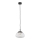 Argon 4331 - Kattokruunu johdossa TRINI 1xE27/15W/230V d. 20 cm musta