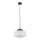 Argon 4332 - Kattokruunu narulla TRINI 1xE27/15W/230V halkaisija 30 cm musta