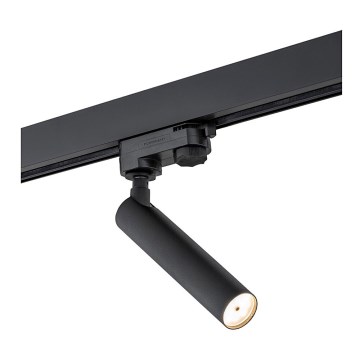 Argon 4355 - LED-kohdevalo kiskojärjestelmään ELBRUS LED/4,5W/230V musta