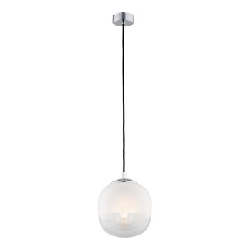 Argon 4676 - Kattokruunu johdossa BALTIMORE 1xE27/15W/230V kiiltävä kromi