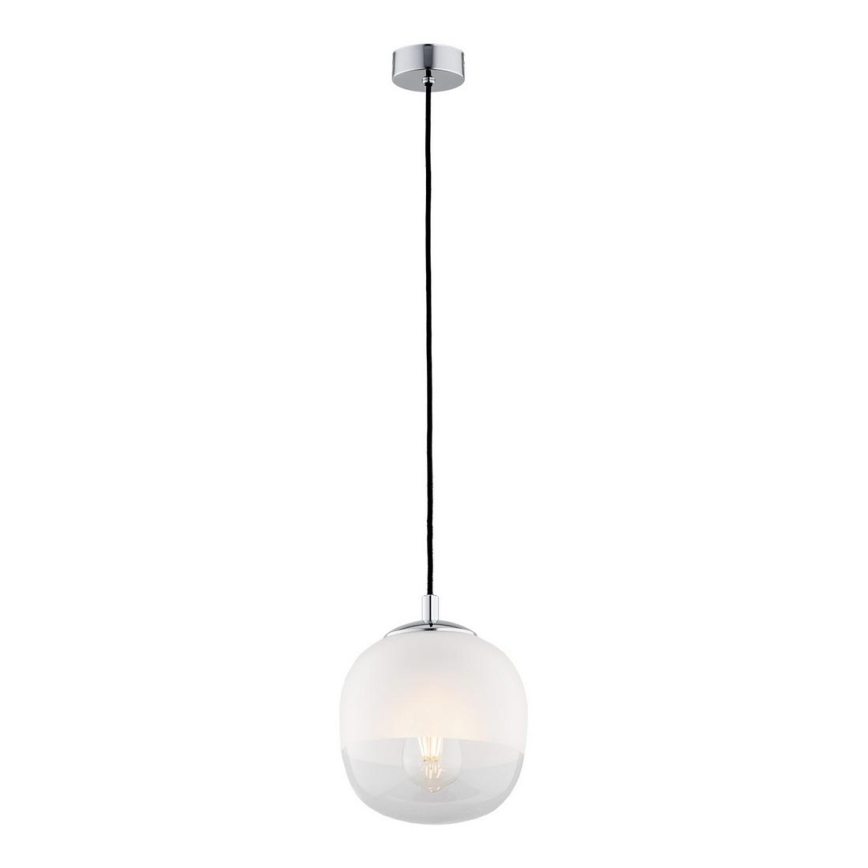 Argon 4676 - Kattokruunu johdossa BALTIMORE 1xE27/15W/230V kiiltävä kromi