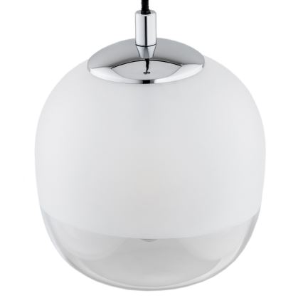 Argon 4676 - Kattokruunu johdossa BALTIMORE 1xE27/15W/230V kiiltävä kromi