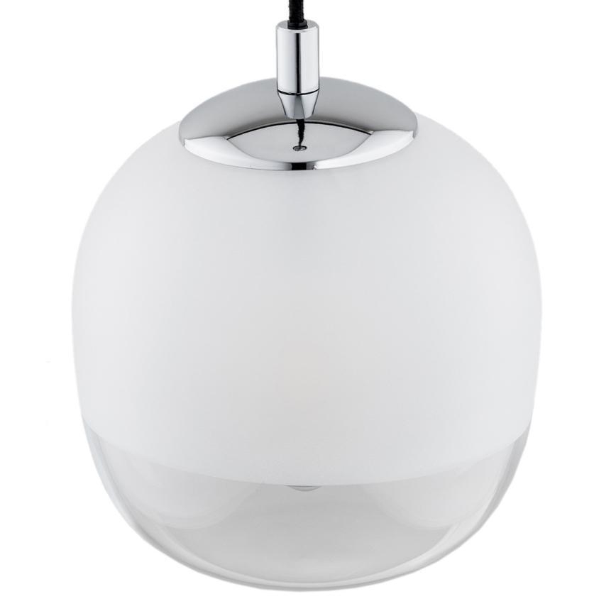 Argon 4676 - Kattokruunu johdossa BALTIMORE 1xE27/15W/230V kiiltävä kromi