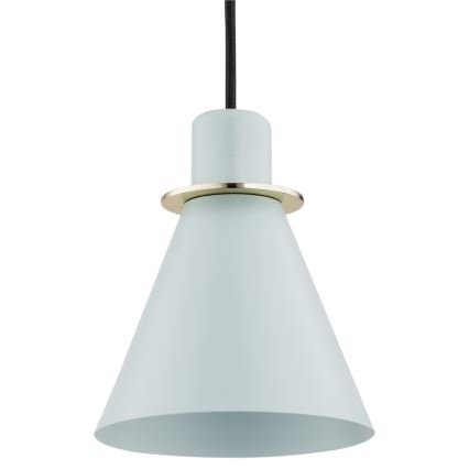 Argon 4682 - Kattokruunu johdossa BEVERLY 1xE27/15W/230V sininen/kulta