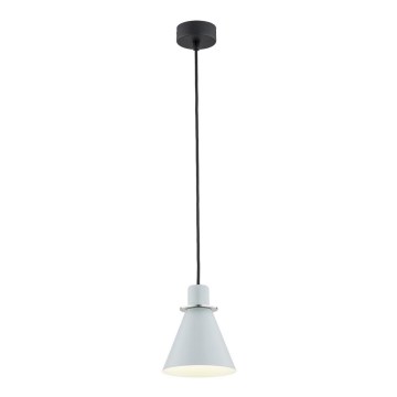 Argon 4683 - Kattokruunu johdossa BEVERLY 1xE27/15W/230V sininen/kiiltävä kromi