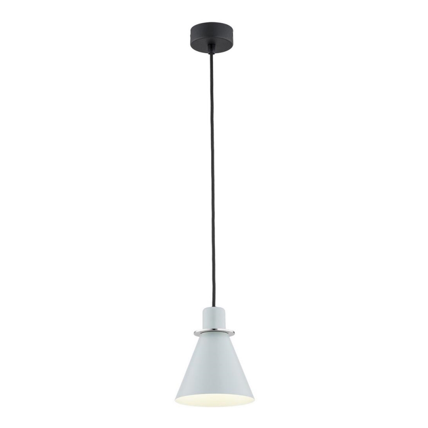 Argon 4683 - Kattokruunu johdossa BEVERLY 1xE27/15W/230V sininen/kiiltävä kromi