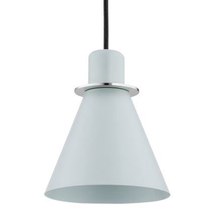 Argon 4683 - Kattokruunu johdossa BEVERLY 1xE27/15W/230V sininen/kiiltävä kromi