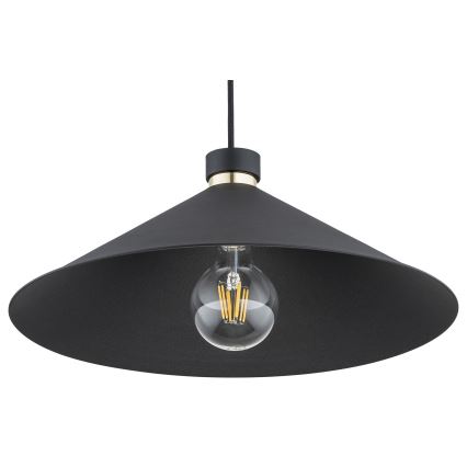 Argon 4695 - Kattokruunu johdossa NASHVILLE 1xE27/15W/230V musta