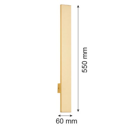 Argon 4722 - LED Seinävalaisin FREEMONT LED/13,5W/230V 55 cm