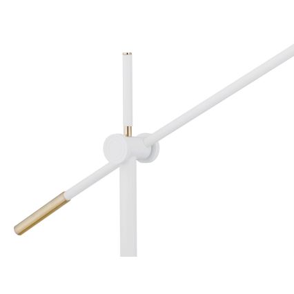 Argon 4731 - Lattialamppu NASHVILLE 1xE27/15W/230V valkoinen