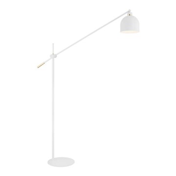Argon 4734 - Lattialamppu DETROIT 1xE27/15W/230V valkoinen