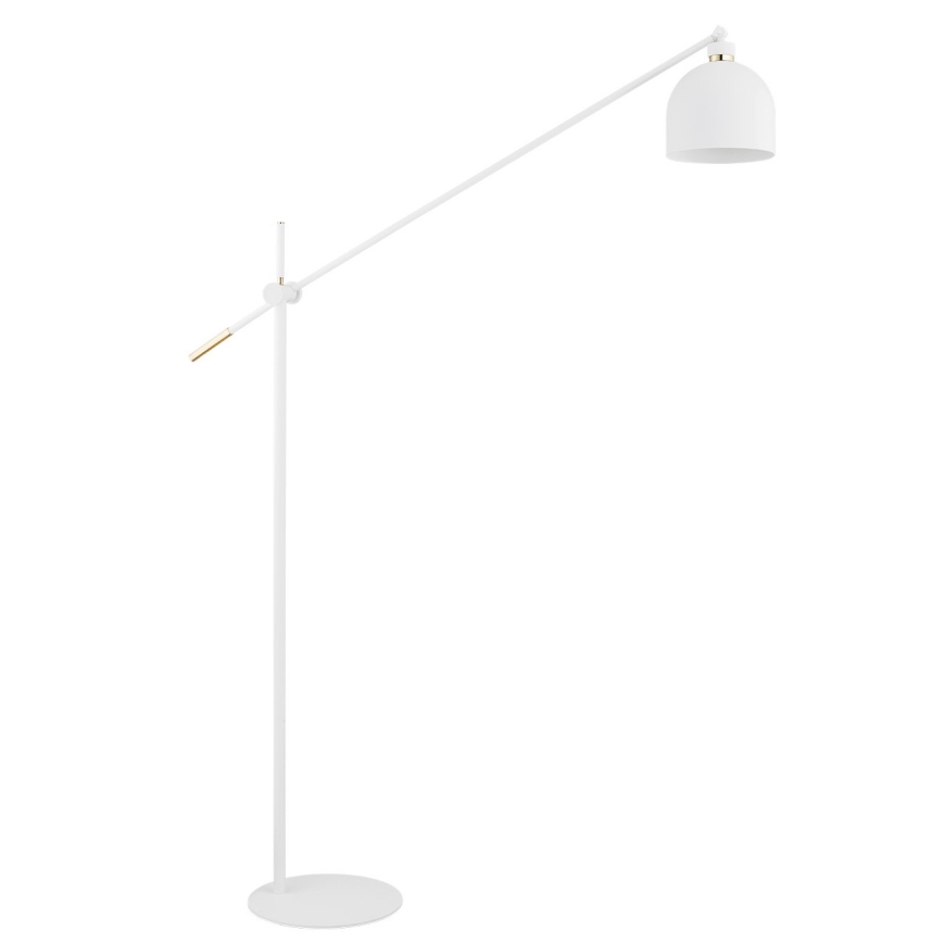 Argon 4734 - Lattialamppu DETROIT 1xE27/15W/230V valkoinen