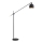 Argon 4735 - Lattialamppu DETROIT 1xE27/15W/230V musta