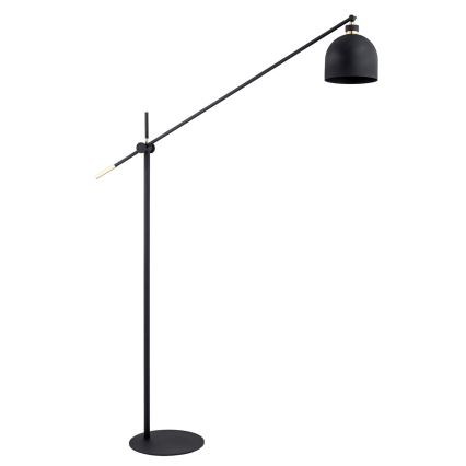 Argon 4735 - Lattialamppu DETROIT 1xE27/15W/230V musta