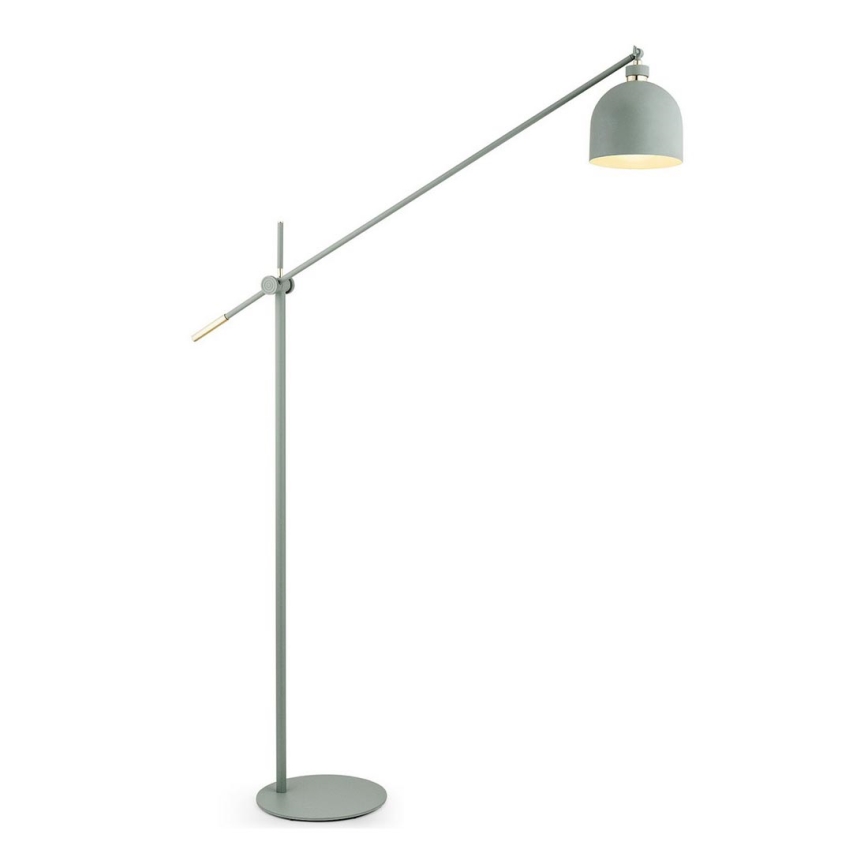 Argon 4736 - Lattialamppu DETROIT 1xE27/15W/230V vihreä