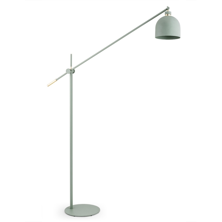 Argon 4736 - Lattialamppu DETROIT 1xE27/15W/230V vihreä