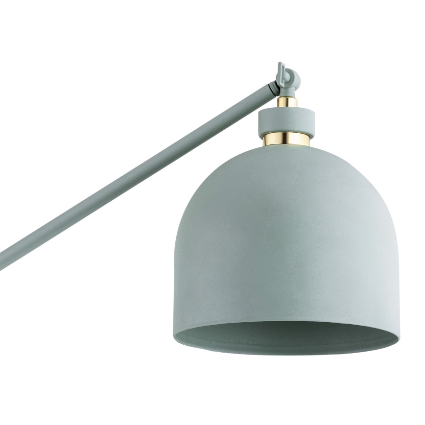 Argon 4736 - Lattialamppu DETROIT 1xE27/15W/230V vihreä