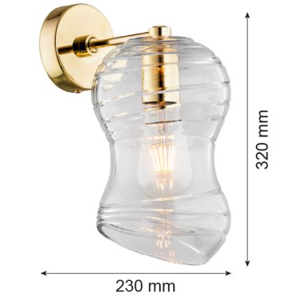 Argon 4741 - Seinävalo DEPORTIVO 1xE27/15W/230V