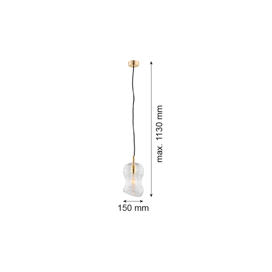 Argon 4742 - Kattokruunu johdossa DEPORTIVO 1xE27/15W/230V