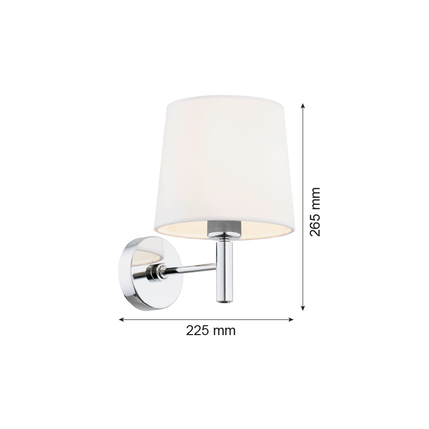 Argon 4760 - Seinävalo BOLZANO 1xE27/15W/230V